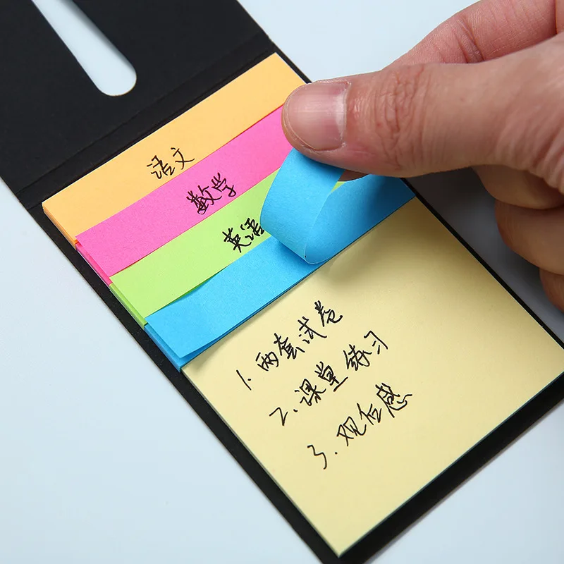 JW6472 Stationery School Supplies Paper Posted It Sticky Note Pad Wholesale Cute Memo Pads Custom Sticky Notes