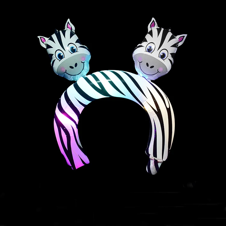 High quality factory price china suppliers event kids toys bear headband light up helium balloon for party