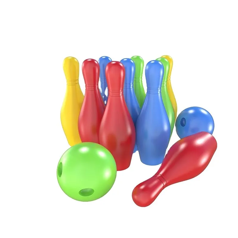 Factory High quality  indoor and outdoor PVC Mini Bowling game set for kids and family