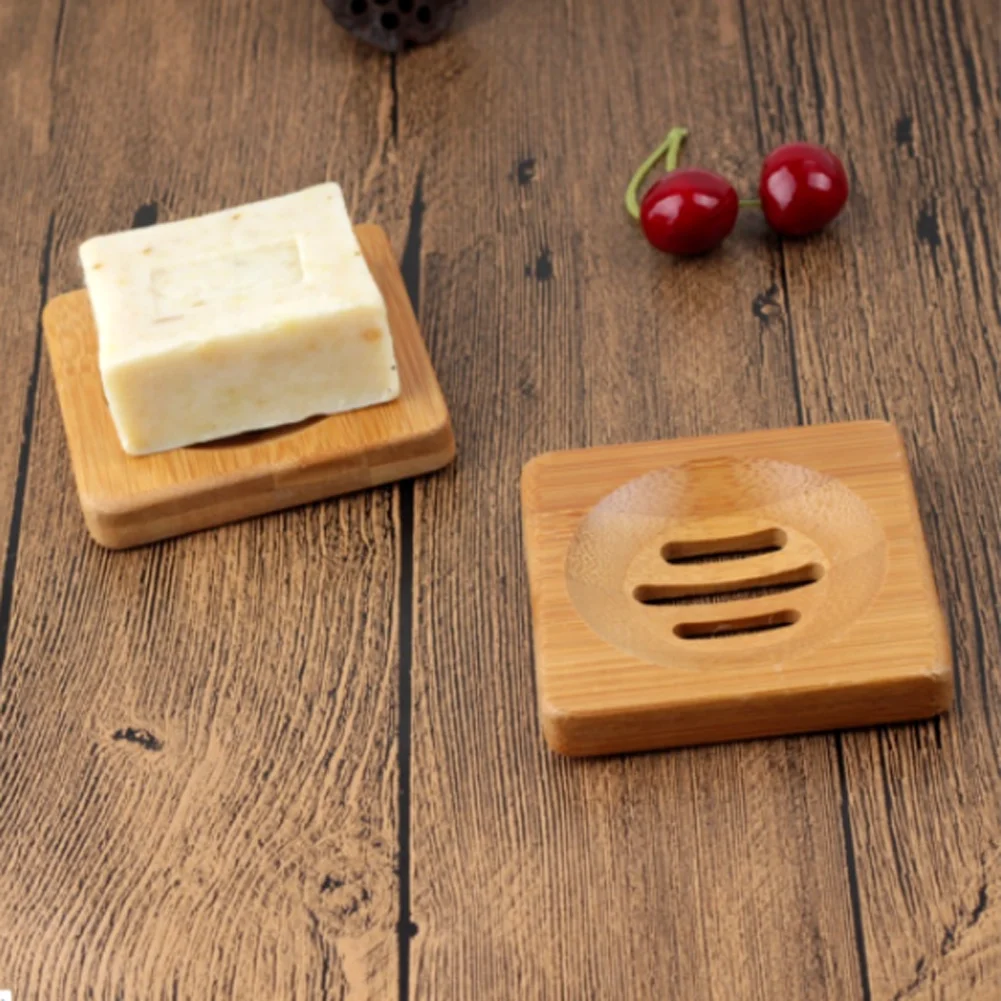 biodegradable natural  soap case bamboo soap holder