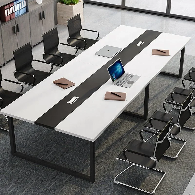 2024 Youtai Modern simple cheap office meeting room rectangular long meeting table