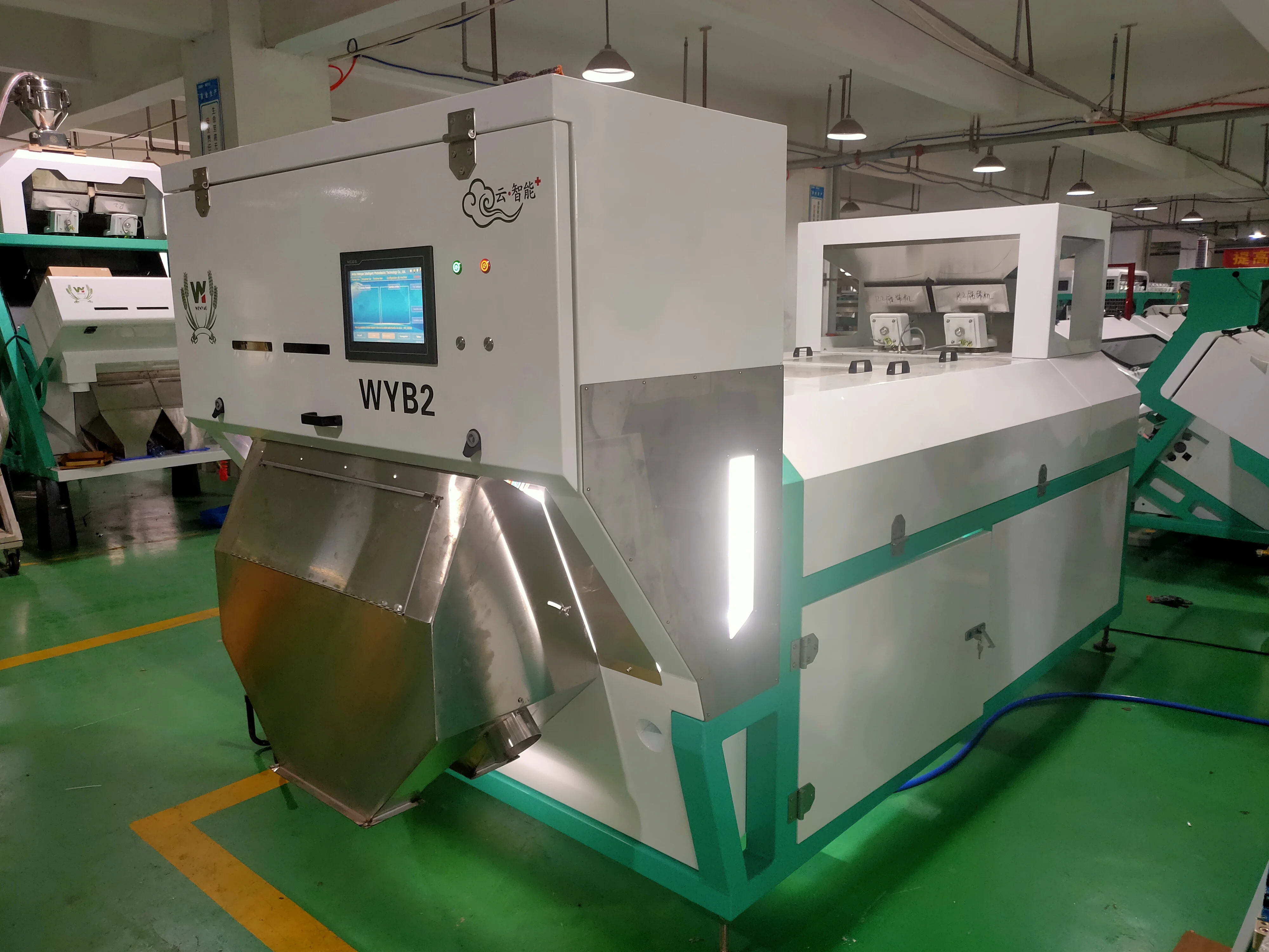 Multipurpose Belt Color Sorter Machine Glass Plastic Mineral Salt Color Sorting Machinery Used In Mining Recycling Plant