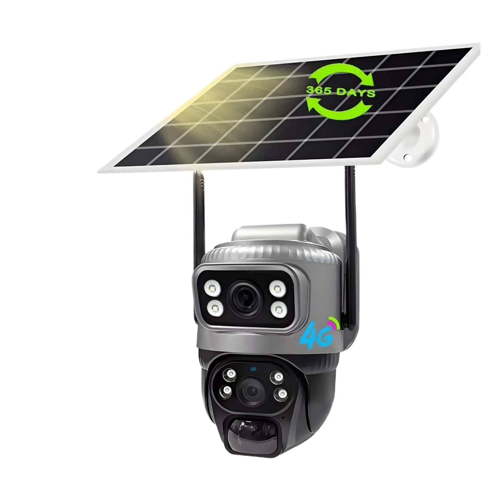 Senhuo 4K 8 million camera Solar 4G monitoring night vision waterproof battery CCTV Wireless security video IP camera V380