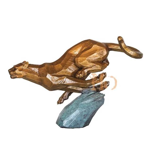 LS-303 Big abstract panther sculpture modern sculpture