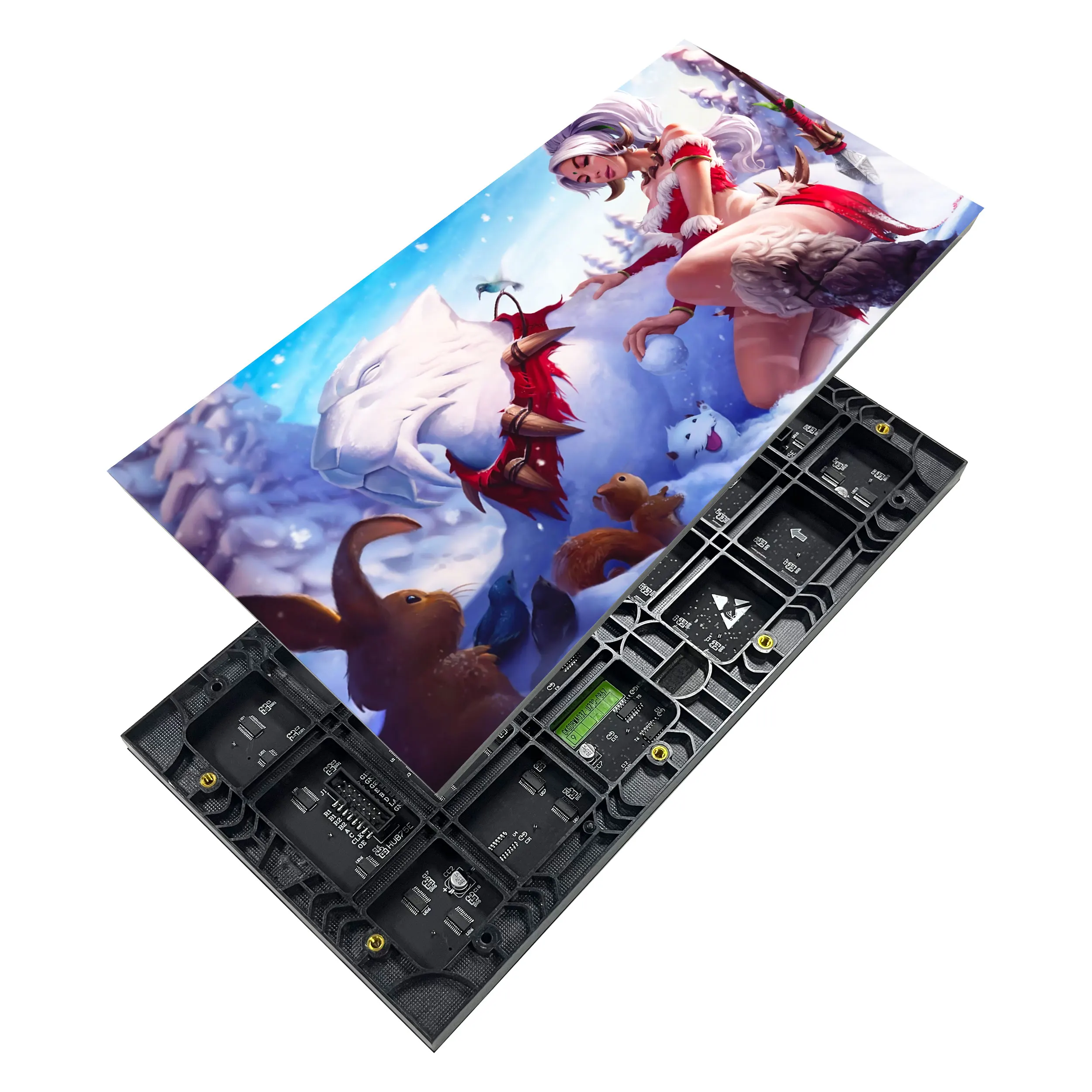 Good Selling  P4 320x160mm Full Color High Definition Indoor Fixed Led Screen Led Screen Wall Panel