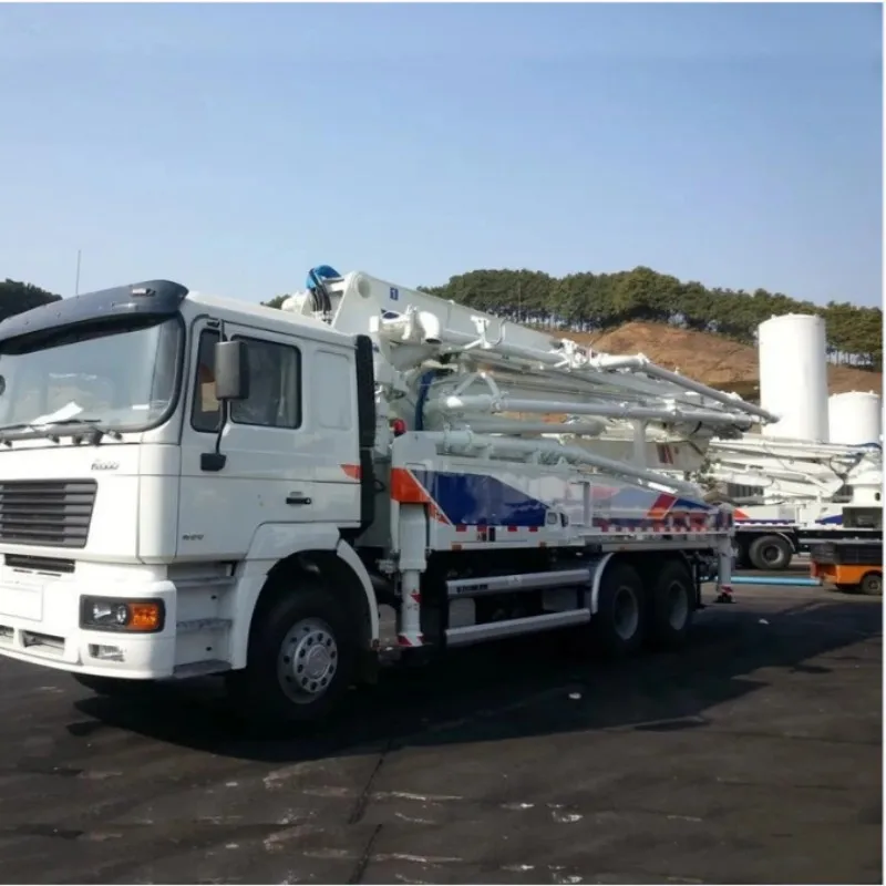 Shacman Used High Pressure Concrete Pump Truck Mobile New Cement Pump Truck