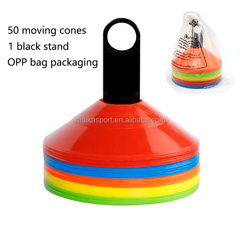 Soccer training marker dish Field marker cone Indoor soccer training equipment plastic cone cone dish