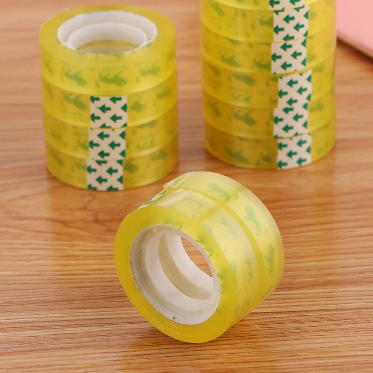 Purchasing Festival Promotion Custom Transparent Bopp Stationery Tape For School And Office