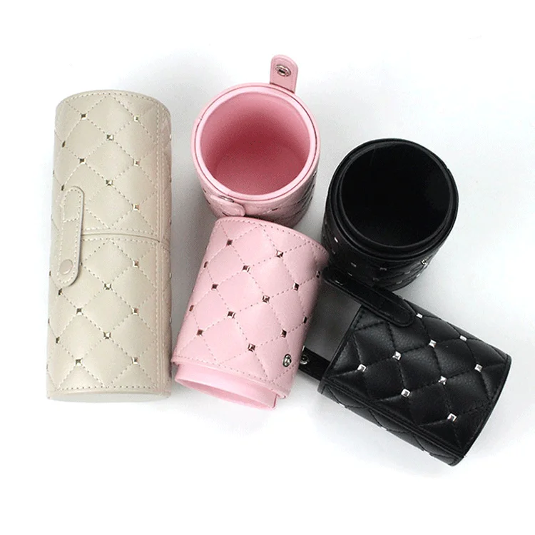 New Cosmetic Packaging Box Stand up Bag Makeup Brush Case Cylinder