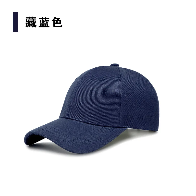 Cotton Canvas Cap With Customized Embroidered Logo High Quality Hats For Men And Women