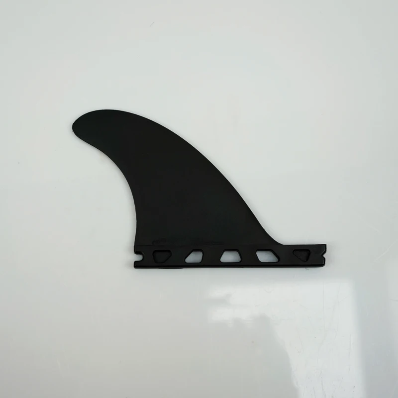 NEW 2 DUAL TAB II SURF FINS NYLON POLY SURFING FINS BLACK