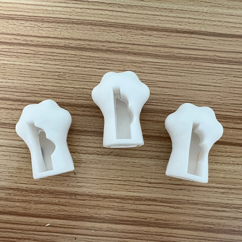 cute cat paw PVC  pencil sharpener plastic pencil sharpener protective cover for children   soft film pencil sharpener