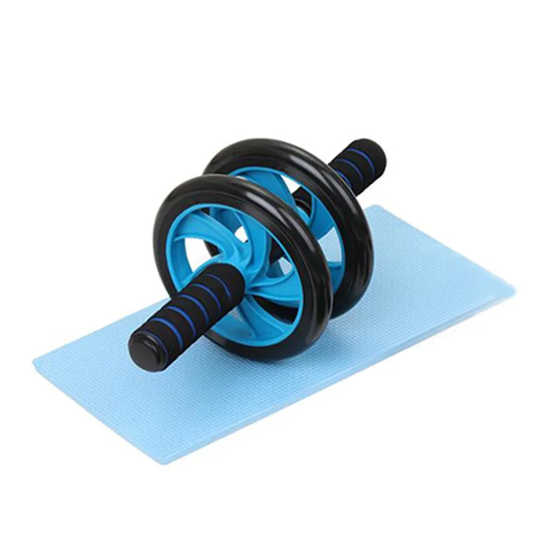 Factory Outlet Professional Fitness 4 In 1 Abdominal Wheel Custom Abs Roller Push Up Bar Hand Grip With Knee Pads