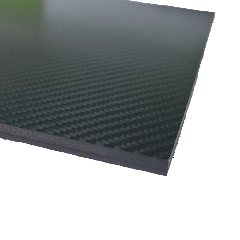 3k 8mm 9mm 10mm Customized Size Carbon Fiber Plate Sheet