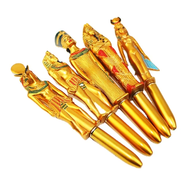 Egyptian figure Pharaoh craft ballpoint pen Office students creative ball pen