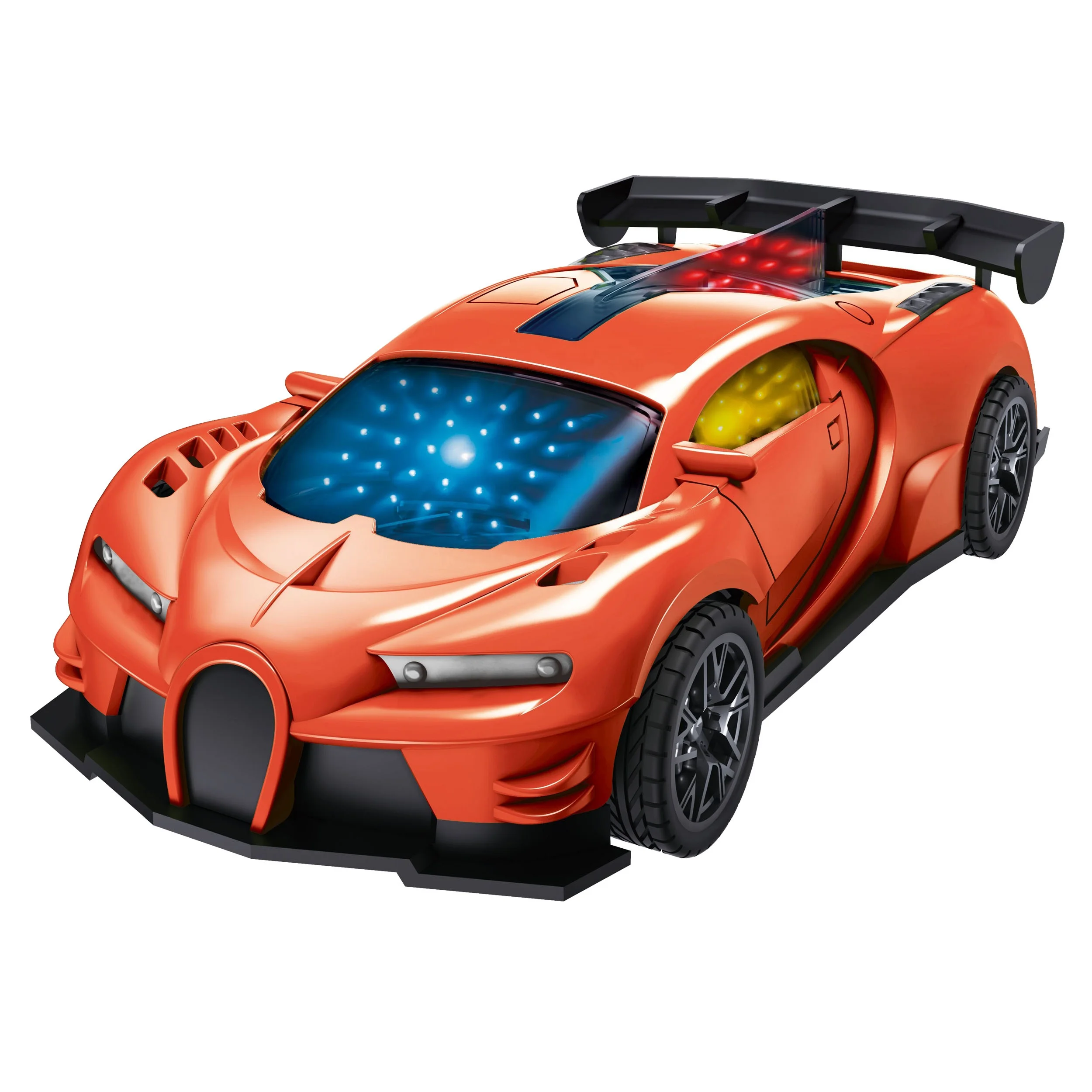 KK New 1:20 High Speed Remote Control Racing Car With 3D Lighting,Rc Drift Toy Vehicle,19CM BUGATTI Remote Control Car For Kids