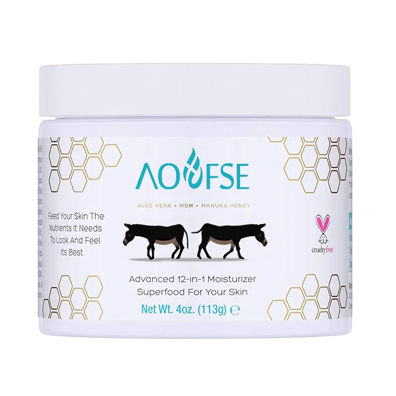 OEM Natural Anti-allergen Anti-aging Donkey Milk face Cream