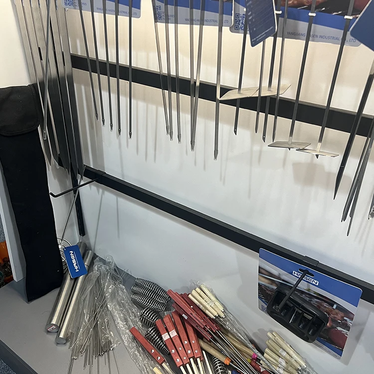 Metal Skewers/ Skewers For Kabobs/BBQ Skewers/Shish Kabob Skewers/Flat Stainless Steel Barbecue Skewers Grill Stick Set for Meat