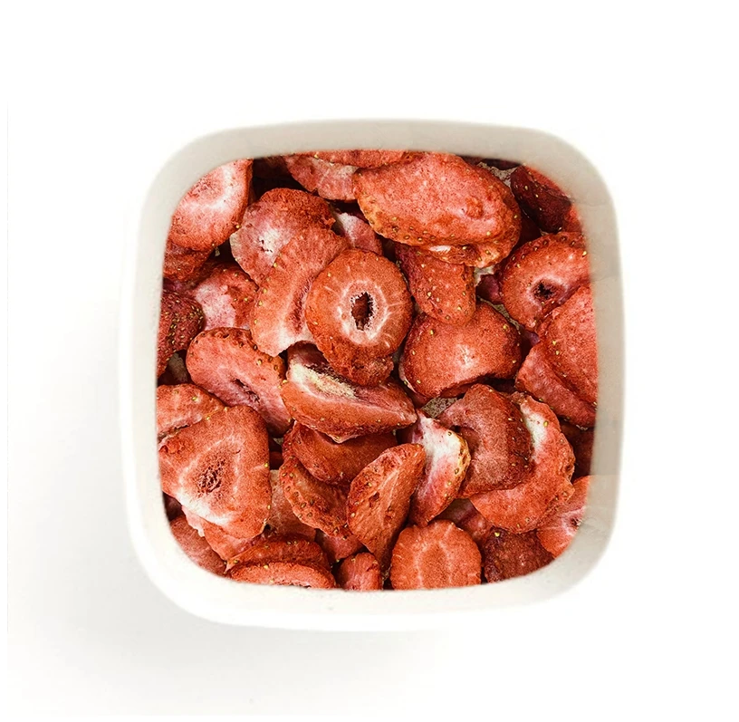 Professional Manufacture Cheap FD Fruit Freeze Drying Strawberry Slice