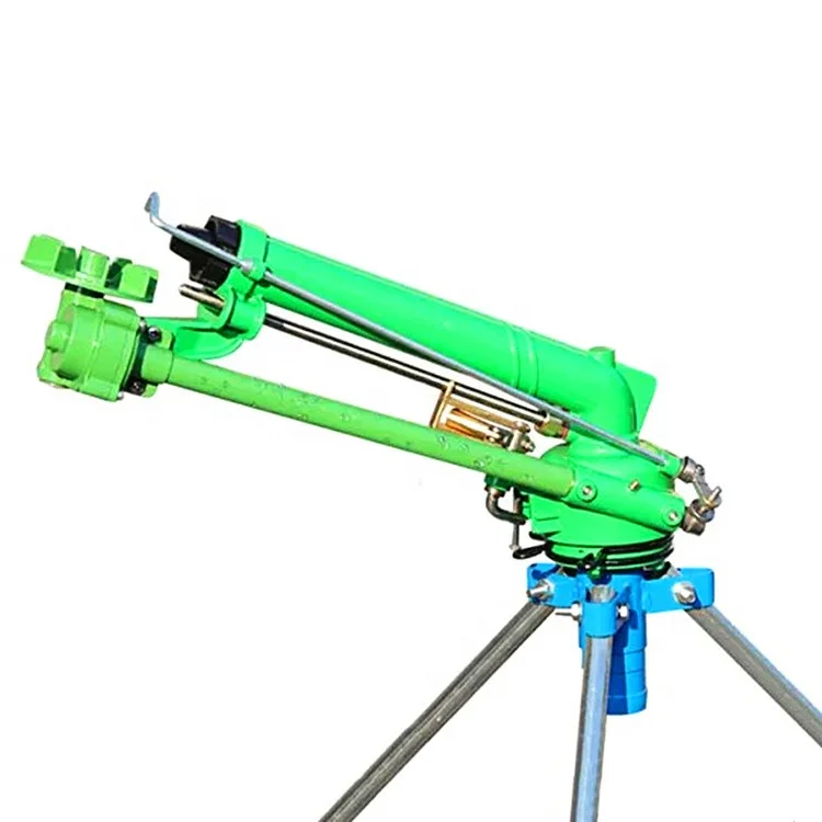 Agriculture Garden System Head Rain Water Impact Big Gun Farm Irrigation Sprinkler