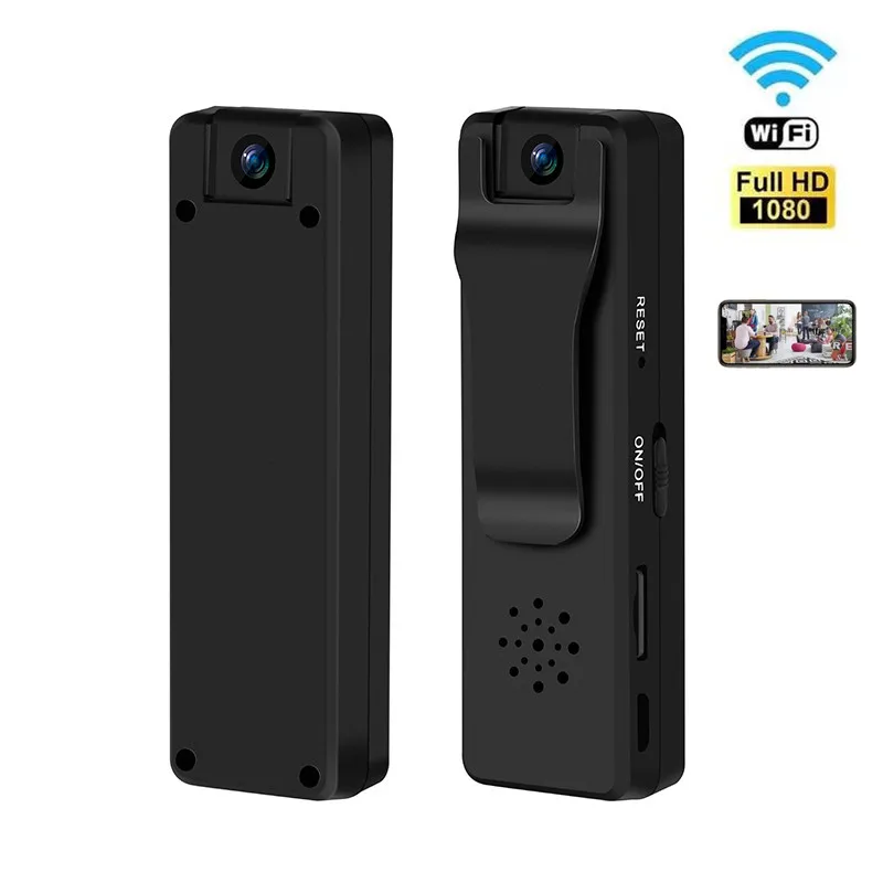 1080P small hidden security video recorder wireless camcorders mini wifi spy cctv camera