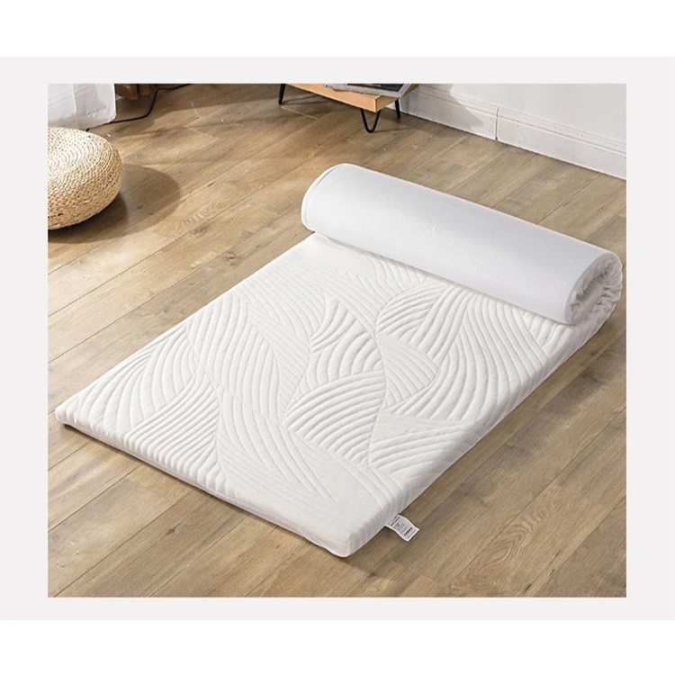 Japanese-Style Roll-up Futon Mattress Topper Gel Infused Memory Foam