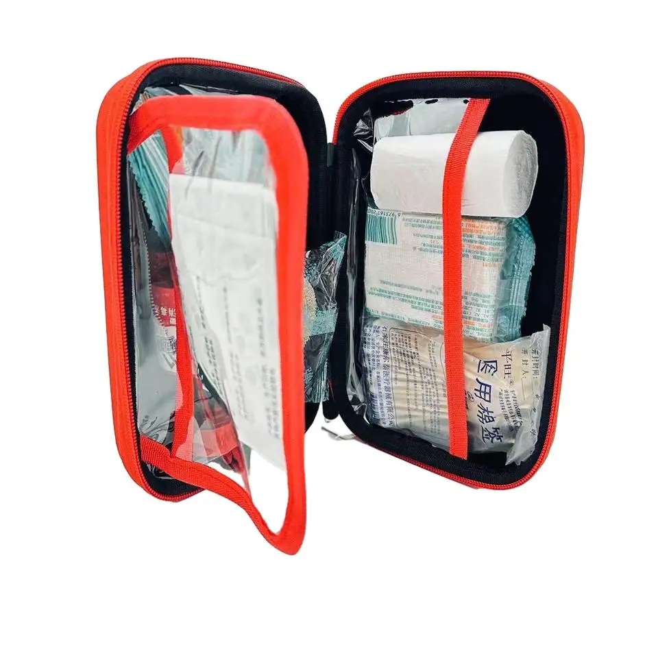 Large Durable EVA Material First Aid Kit Small Fire Extinguisher Travel-Grade Shockproof Zipper Closure Special Purpose Cases