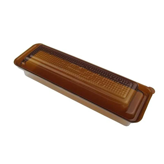 Custom High quality PP / PET material plastic cake slice box packaging