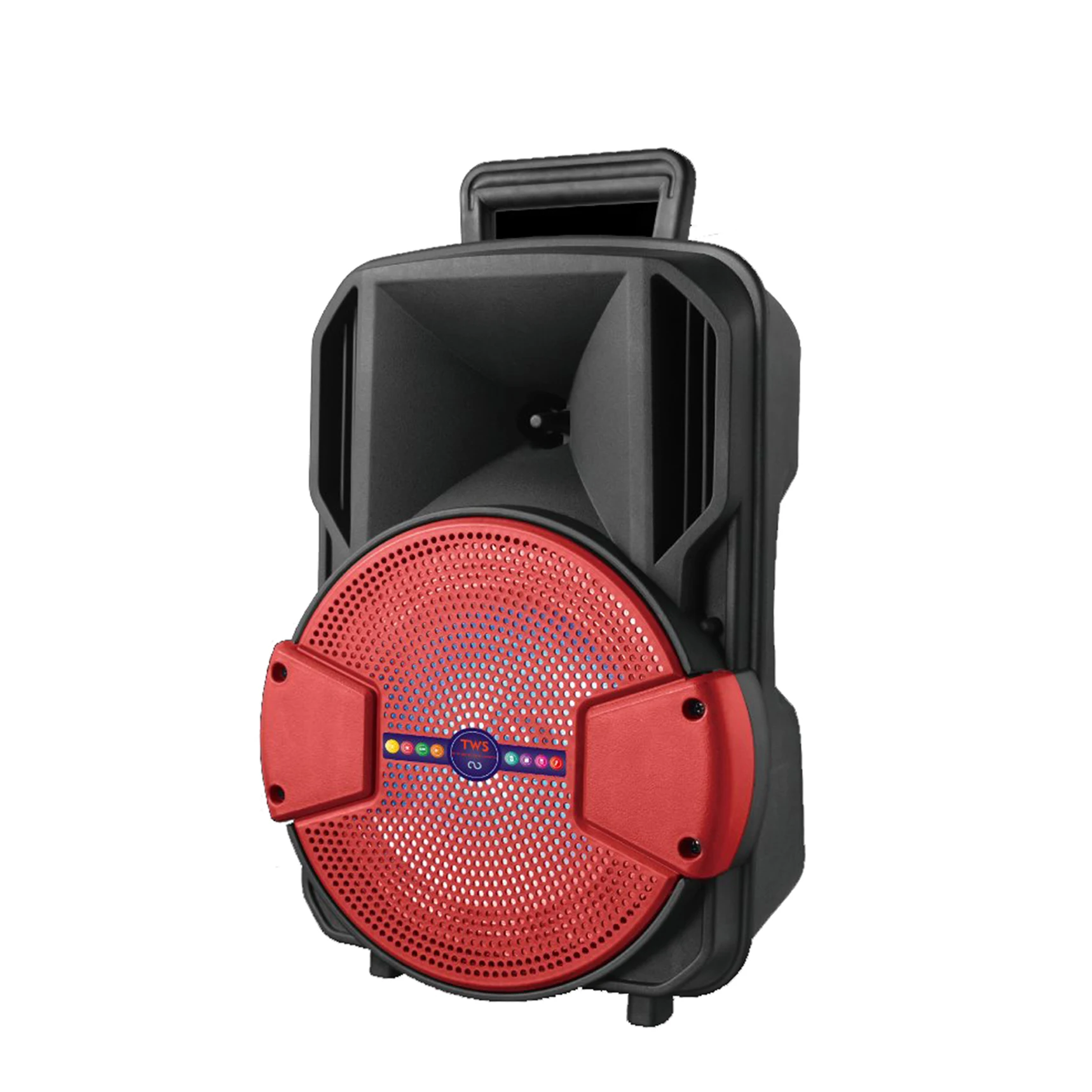ailipu alp 801 bt system box portable plastic trolley active outdoor speaker