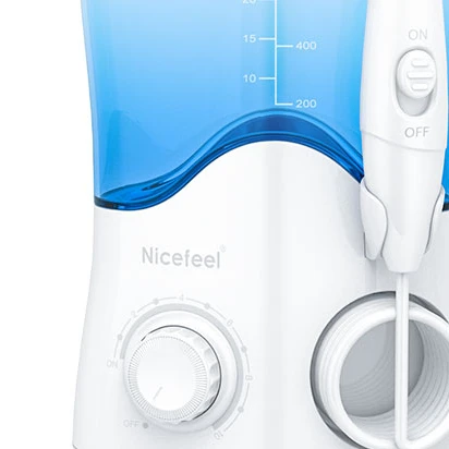 Стоматологический Флоссер для чистки зубов с 12 многофункциональными насадками и емкостью 800 мл, профессиональный настольный ирригатор для полости рта