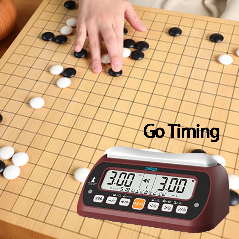Multifunctional Chess Clock 58 Timing Rules Professional Digital Chess Clock Competition Master Tournament See-Saw Buttons