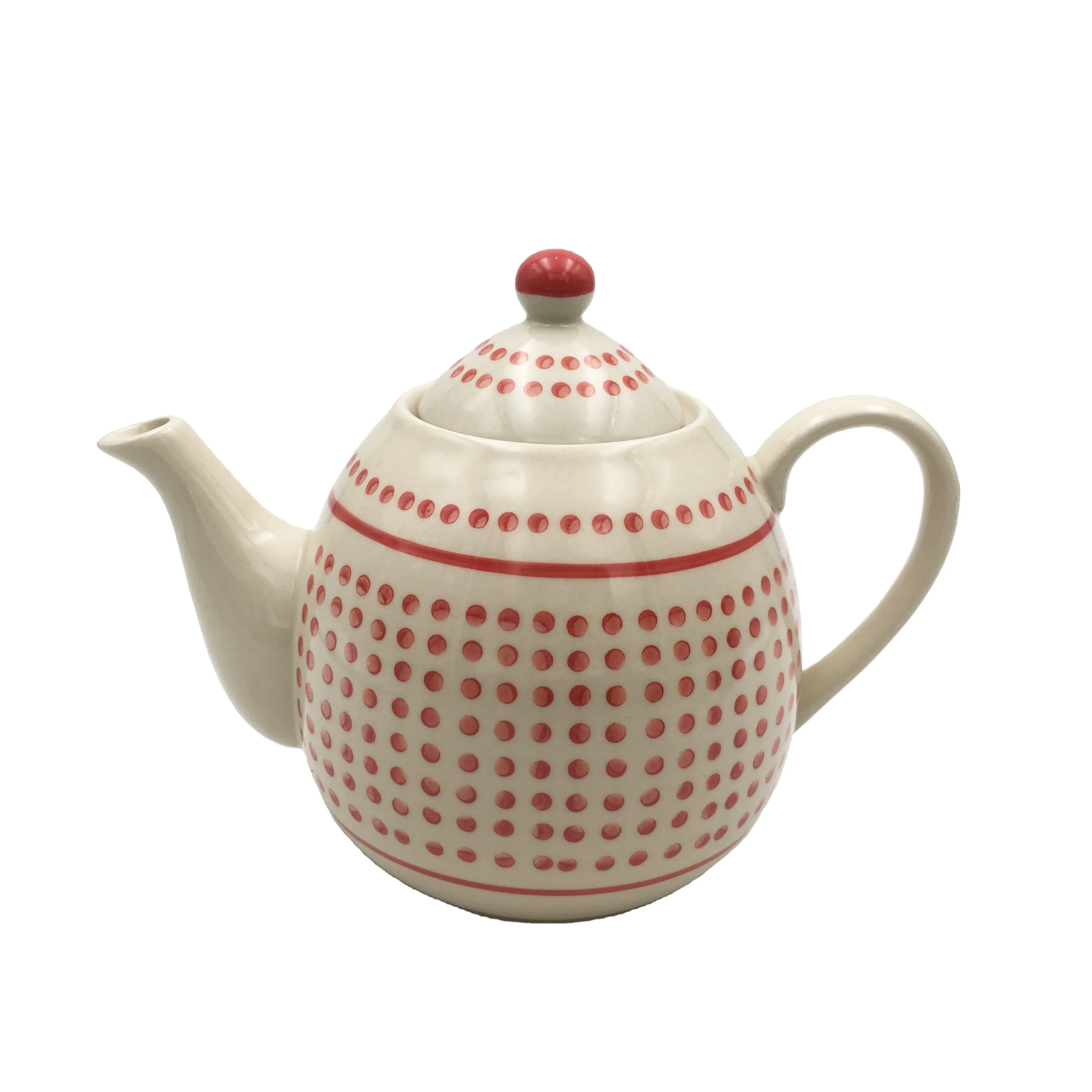 Wholesale Custom Ceramic Teapot And Cup Set Tea Set With Pot And Tray