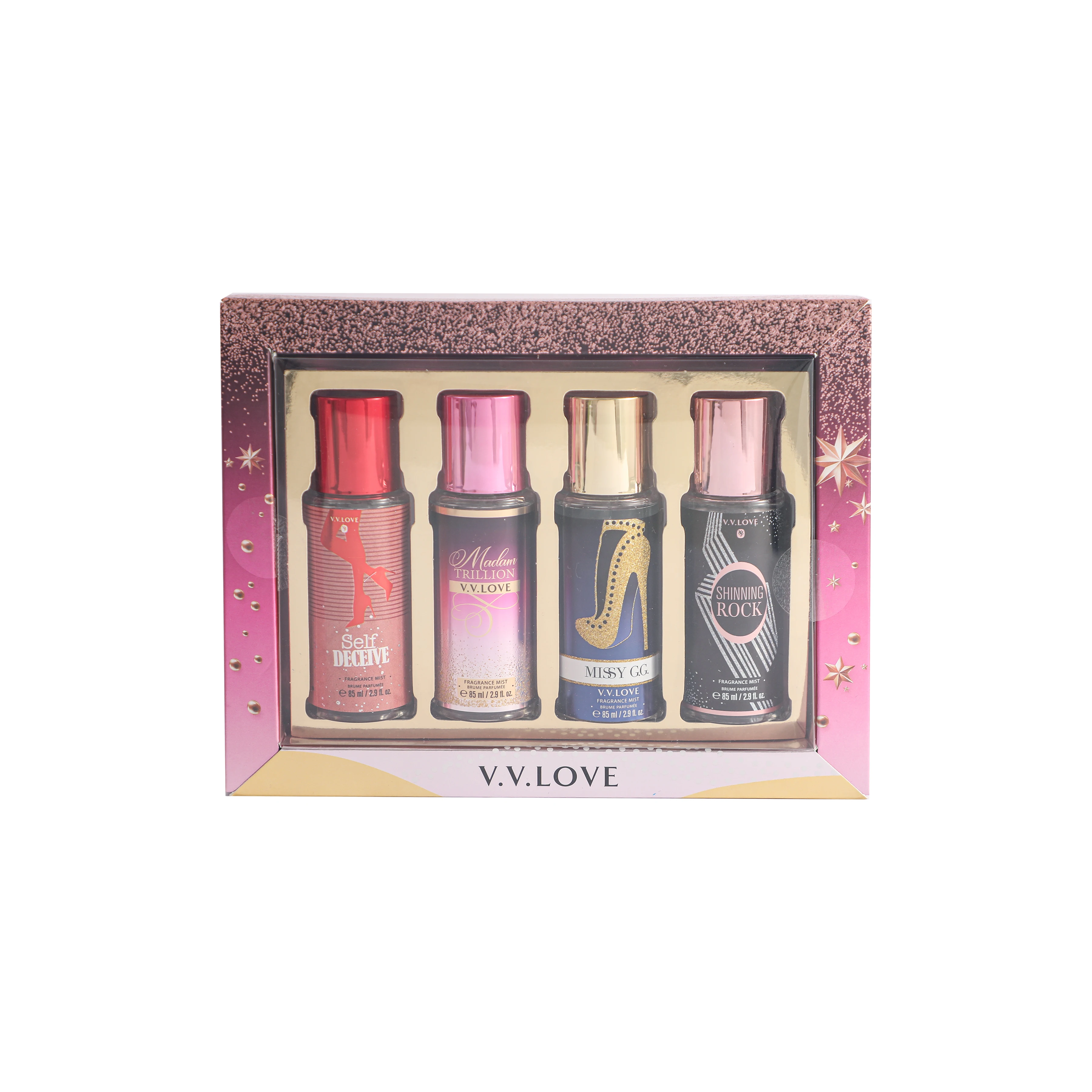 VL9058-33 2024 hot sale v.v.love mini size 85ml brume perfume body spray for man