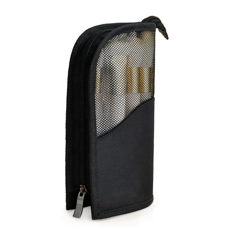 Custom Makeup Brushes Bag Case Ladies Mesh Cosmetic Travel Makeup Bag