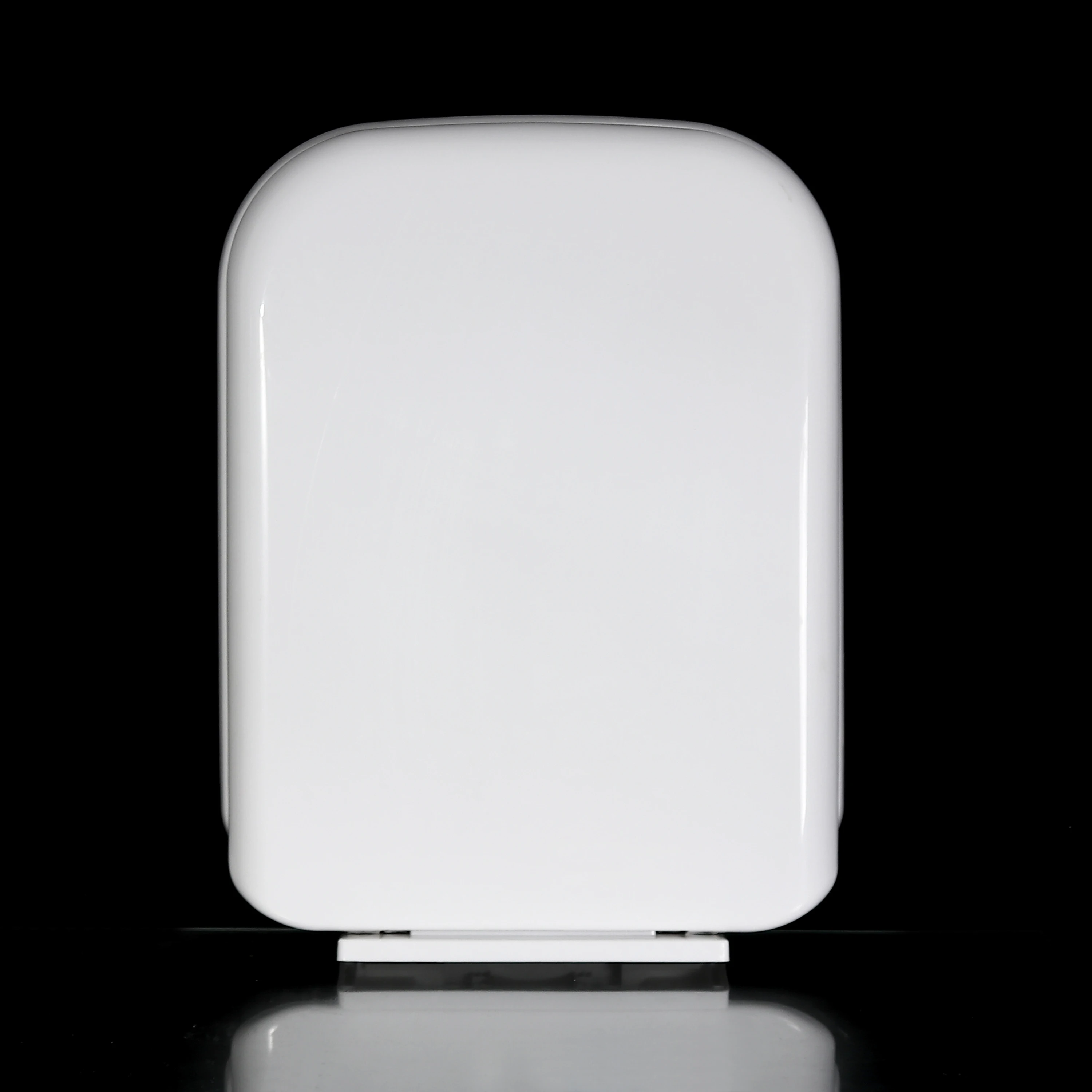 Easy Install and Release Seat Cover Toilet Soft Close Plastic  Bathroom Toilet Lid Cover Cover Square Shape Sanitary Ware