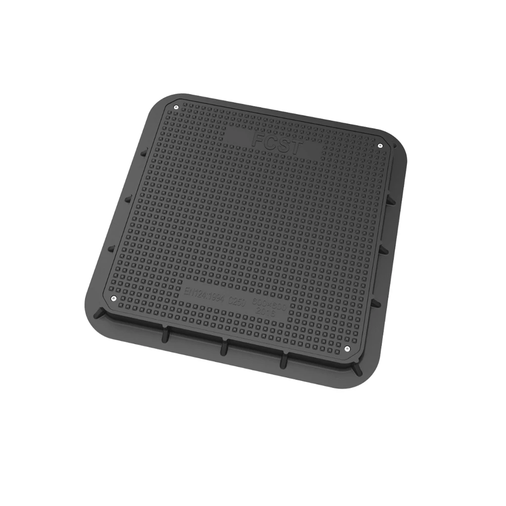 FCST-D400-SMC02 manhole frame and clark drain cover chamber cover price for sale