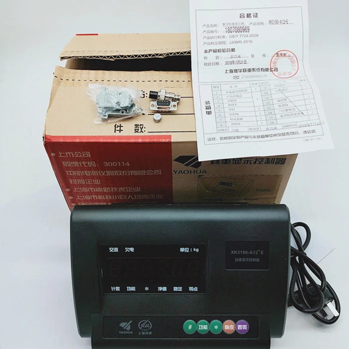 Электронный индикатор взвешивания yaohua xk3190
