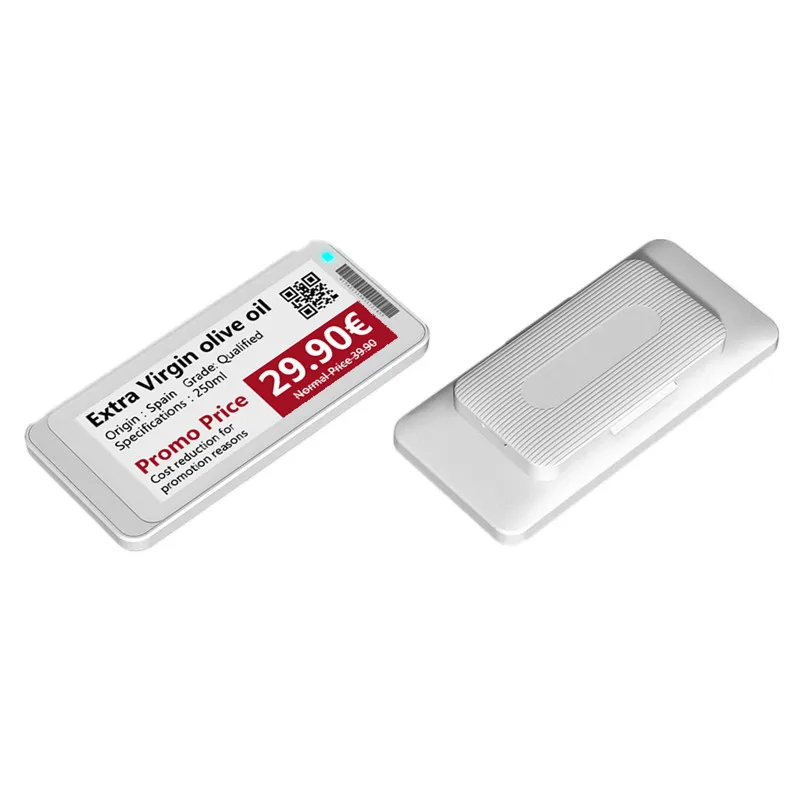 Picksmart Electronic Shelf Labels 2.9 Inch LED Epaper Digital ESL Supermarket Price Tag With Store System NFC Price Fashion Tag