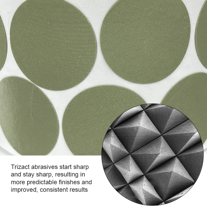 36mm Adhesive Abrasive Disc roll 2000 Grit Film Sanding Disc Roll Trizact 466LA Silicon Carbide PSA Sand Disc For Industrial Use