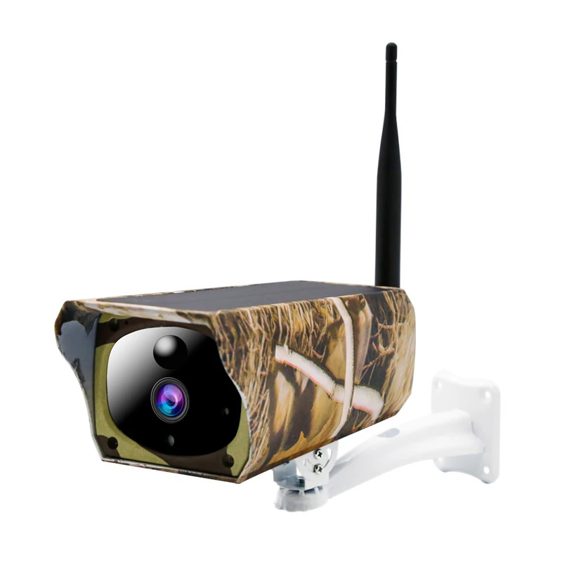 IP Wi-Fi Солнечная камера наружная PTZ с питанием от аккумулятора, HD 1080P, камера видеонаблюдения с пассивным ИК датчиком движения, IP-камера