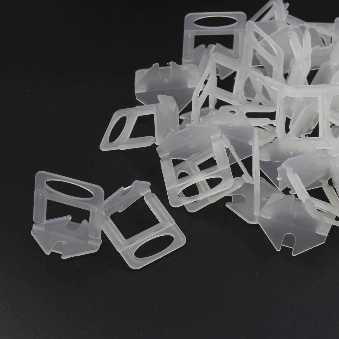 Wholesale Ceramic Plastic 1mm 1.5mm 2mm 2.5mm 3mm White Tile Leveling System Clips