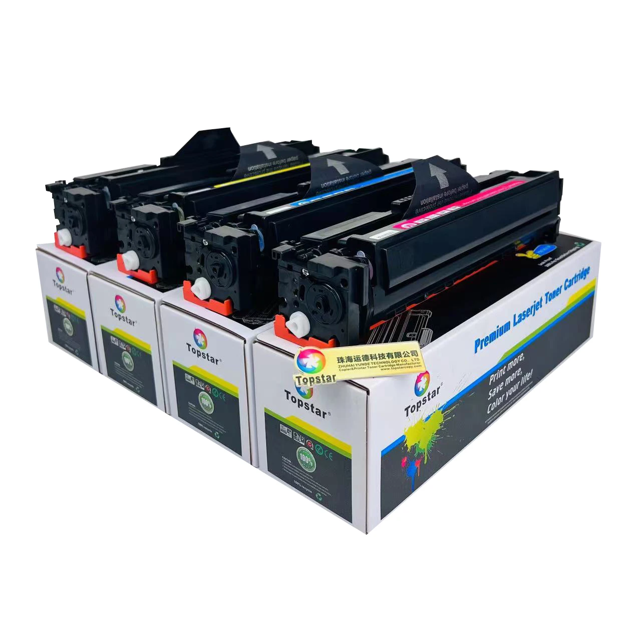 Topstar W2030A 415A Compatible Toner Cartridge W2030A for Color LaserJet Pro MFP M479fdn M479fdw M454dw Printer