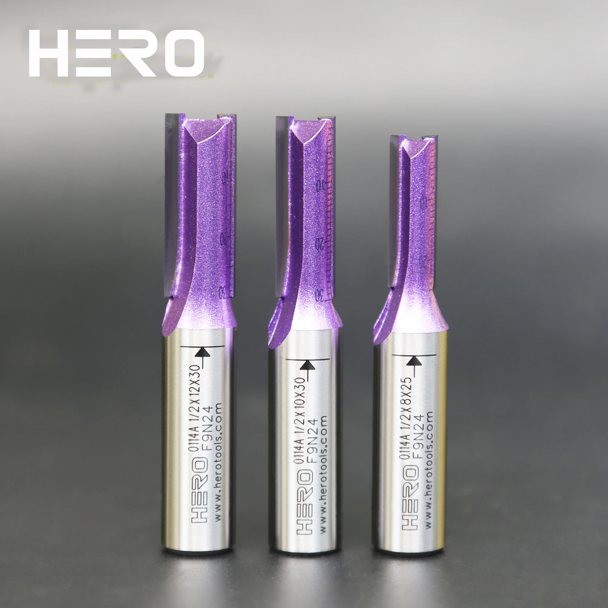 HERO твердый карбид вольфрама наконечник с прямым наконечником Cnc фрезы Фрезы для доски и Mdf Cx
