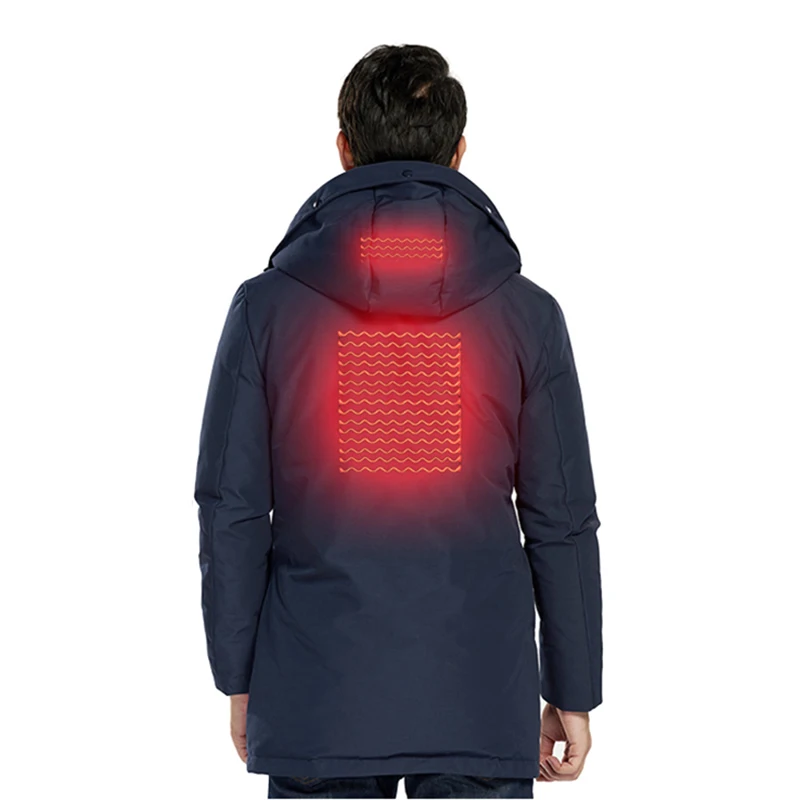 
High Quality Waterproof Intelligent Heating Heated Down Jacket 