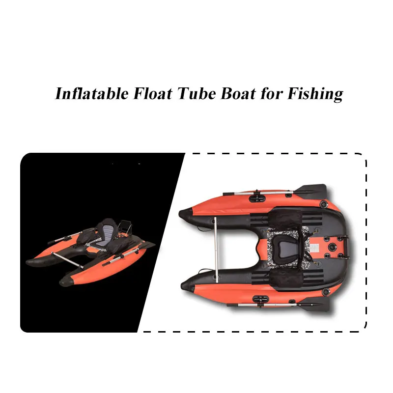 Portable Anti-Collision Design Drop Stitch Floating Fishing Boat Pvc Water Tube With Seat