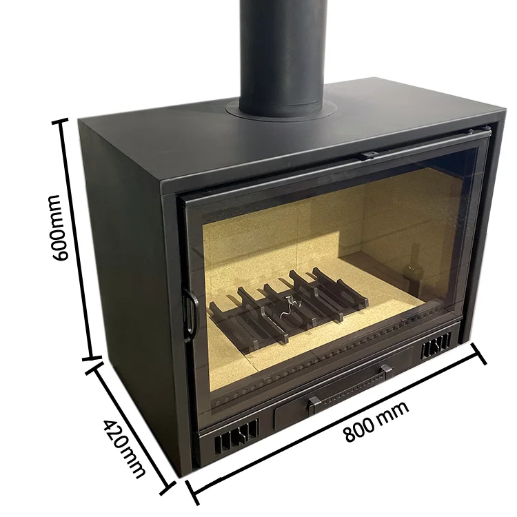 Wooden Home Multi Fuel Heating Flammable Multifunctional Smokeless Steel Fire Cook Coal Burning Fireplace Wood Stove Indoor