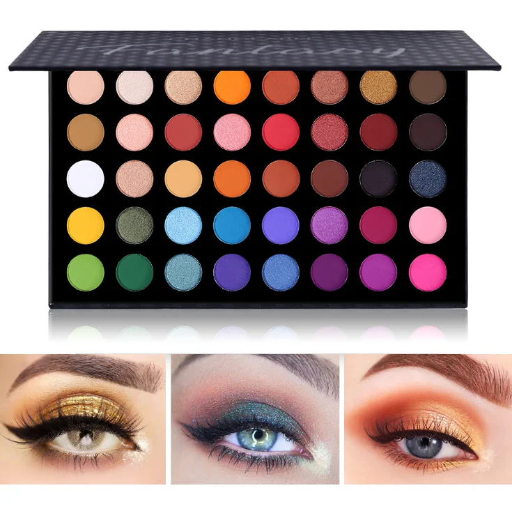 James Charles 39 Color Murphy Glitter Earth Color Makeup Eyeshadow Palette