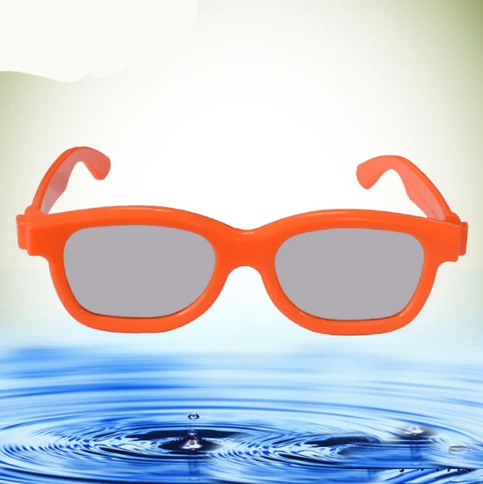 Детские 3D очки от производителя прямых продаж для кинотеатров оптовая продажа стереоскопические поляризационные линзы универсальные