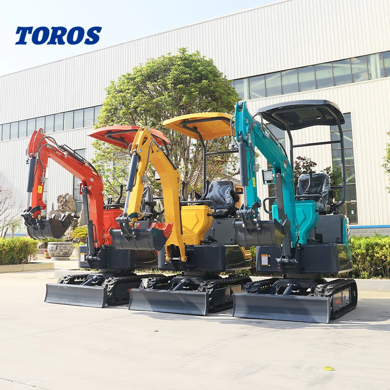 Mini Excavator I Ton For Sale Hydraulic Crawler Small Digger Prices Free After Sale Service 1 ton 2 Ton Mini Excavators
