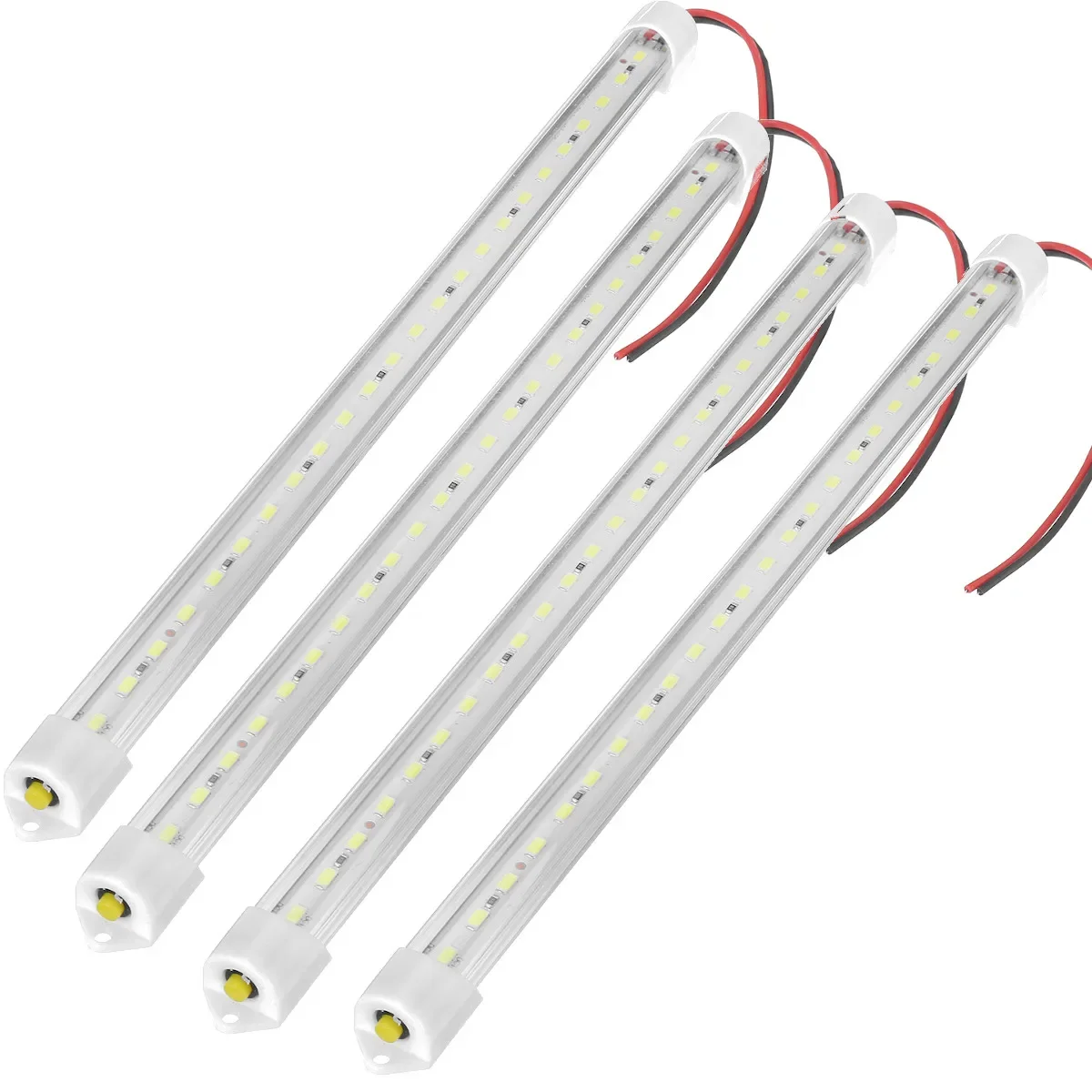 12V LED Car Interior Light Lamp Strip Light Bar On/Off Switch for Van Lorry Truck Camper Caravan Camping
